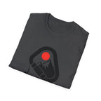 Rappelling climber silhouette T-Shirt